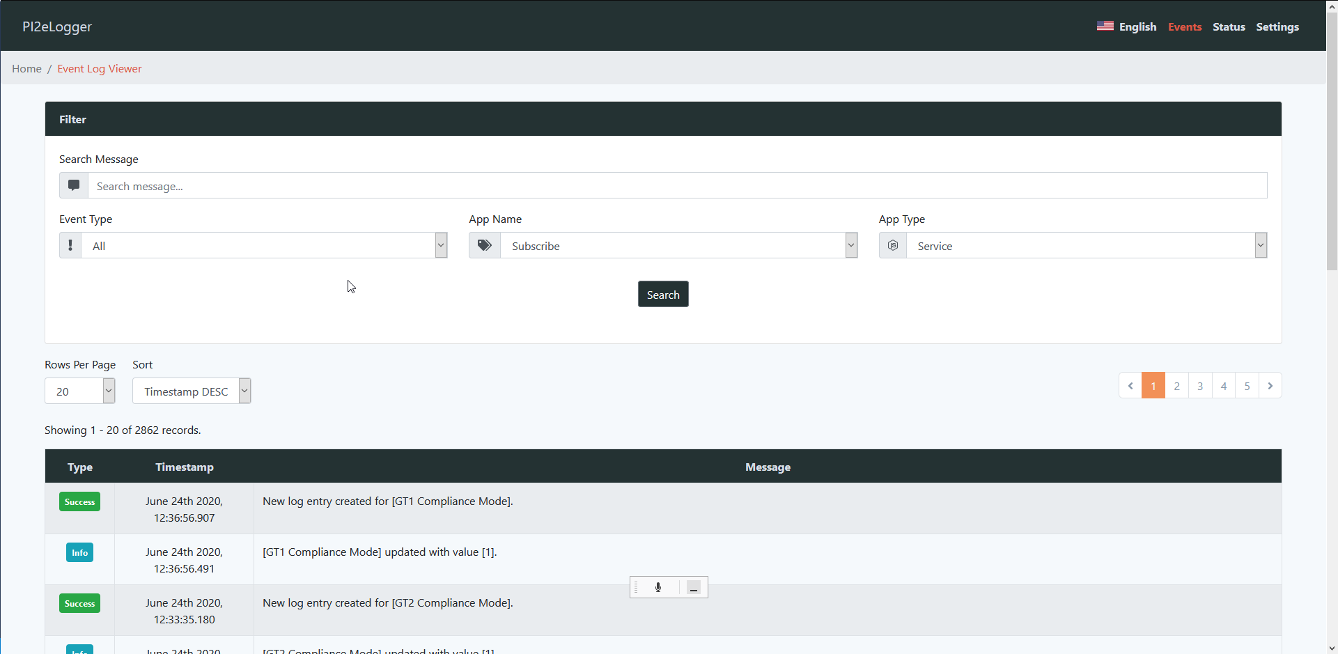 PI2eLogger Overview